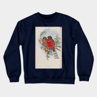 Two Red Birds Crewneck Sweatshirt